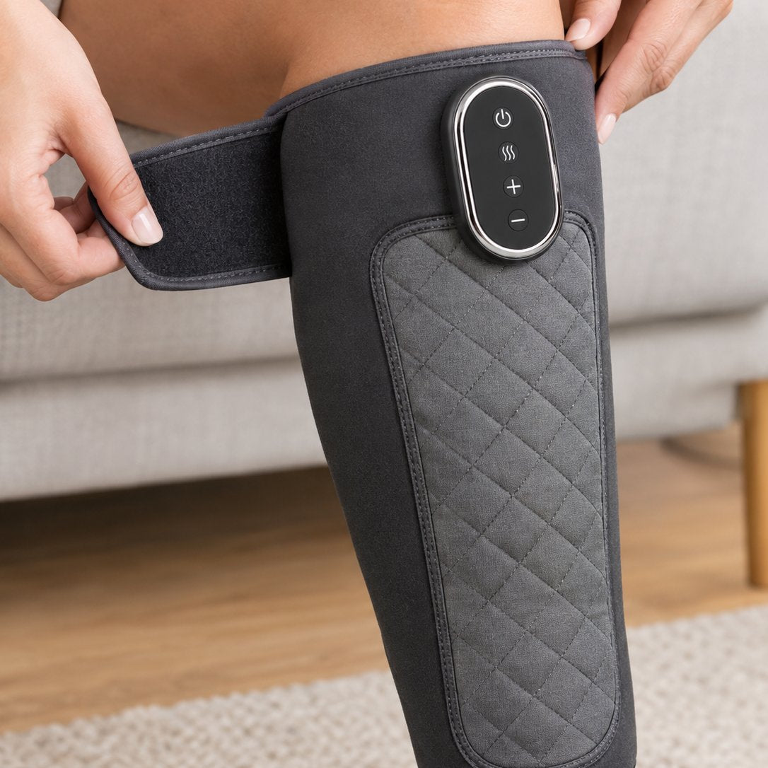 situation — FlowRelax™ – Masażer Łydek Uciskowy 3w1 z Funkcją Ciepła