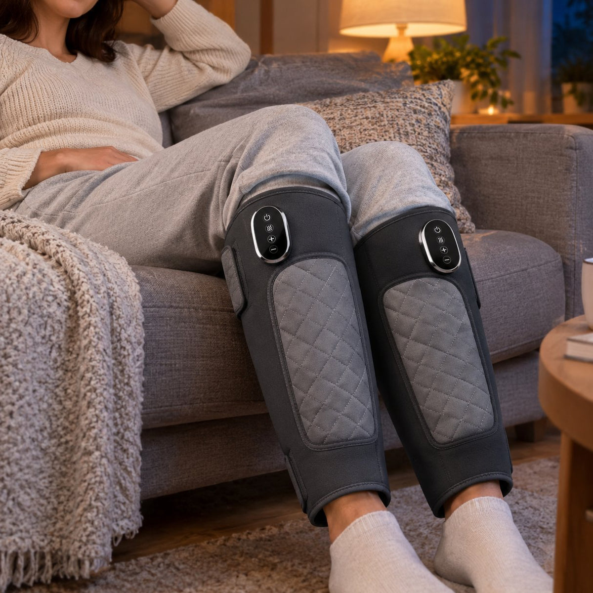 situation — FlowRelax™ – Masażer Łydek Uciskowy 3w1 z Funkcją Ciepła