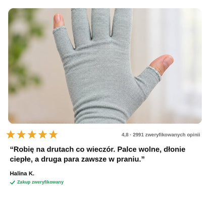avis — Rękawiczki kompresyjne bez palców