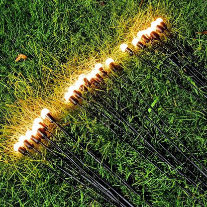 situation — Solarne lampki ogrodowe Świetliki – 75 cm, 8 ciepłych LED