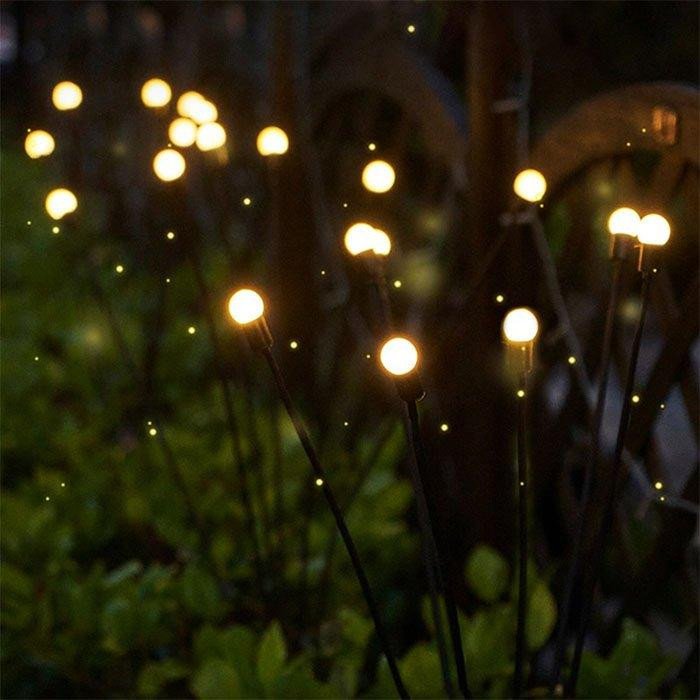 situation — Solarne lampki ogrodowe Świetliki – 75 cm, 8 ciepłych LED