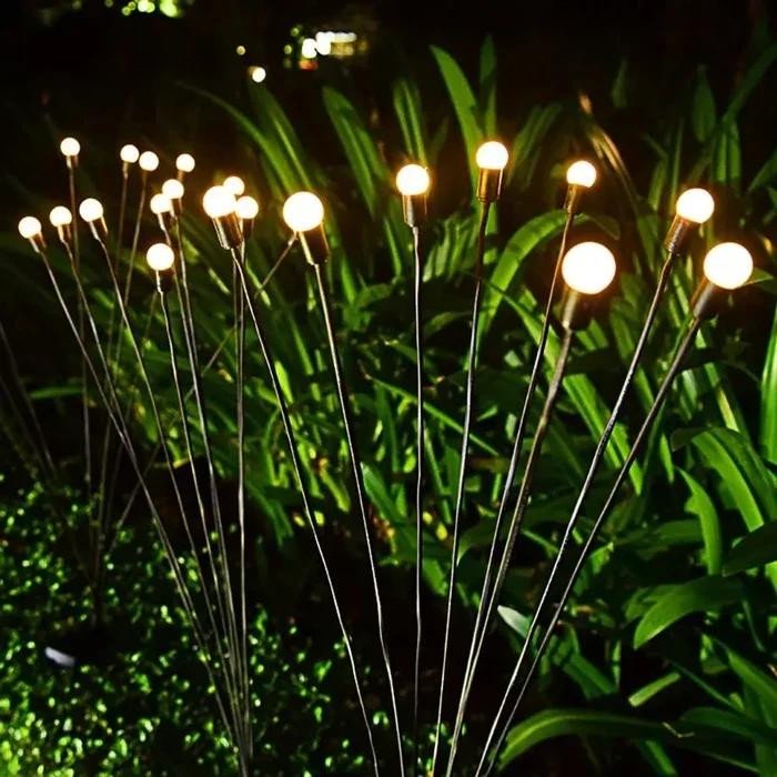 packshot — Solarne lampki ogrodowe Świetliki – 75 cm, 8 ciepłych LED