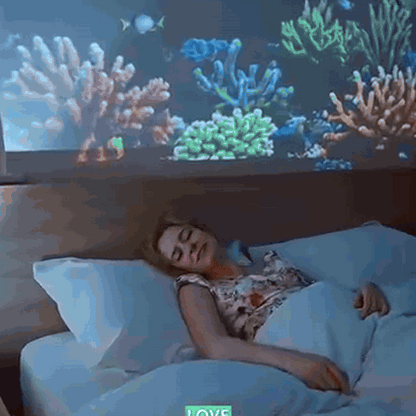 gif — FaloLux™ – Obrotowy projektor LED z efektem fal na suficie