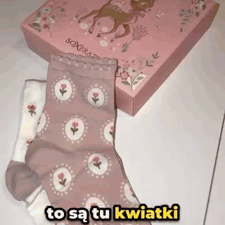 gif — Pudełko Sarenka – 6 par damskich skarpetek w prezentowym pudełku