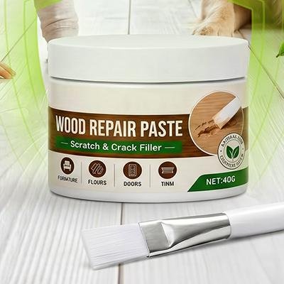Wood Repair Paste - Scratch and Crack Filler, 40 g