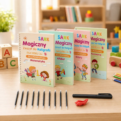 situation — PiszęSam™ – Magiczne Zeszyty 3D do Nauki Pisania (4 zeszyty + magiczny długopis)