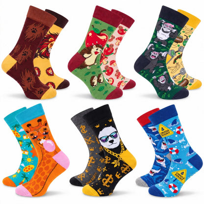 situation — ZwierzoSocks™ – Zestaw 6 Par Skarpetek Nie do Pary