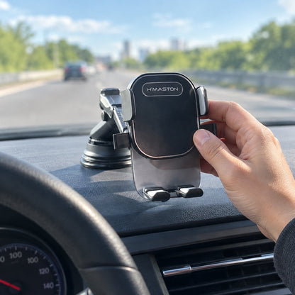situation — Uchwyt samochodowy na telefon z przyssawką – obrót 360°