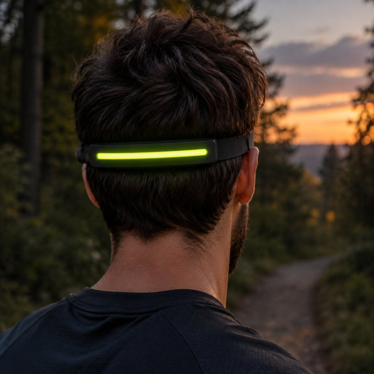 Rechargeable LED Headlamp, 230-Degree Beam
