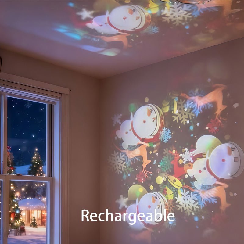couleur Święta — FaloLux™ – Obrotowy projektor LED z efektem fal na suficie