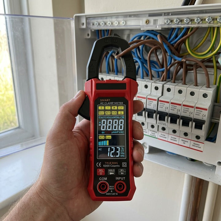 True RMS Clamp Meter, 600 A